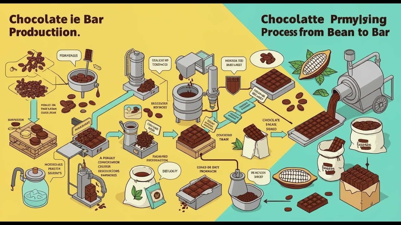 Chocolate Bar Production: Demystifying the Process from Bean to Bar