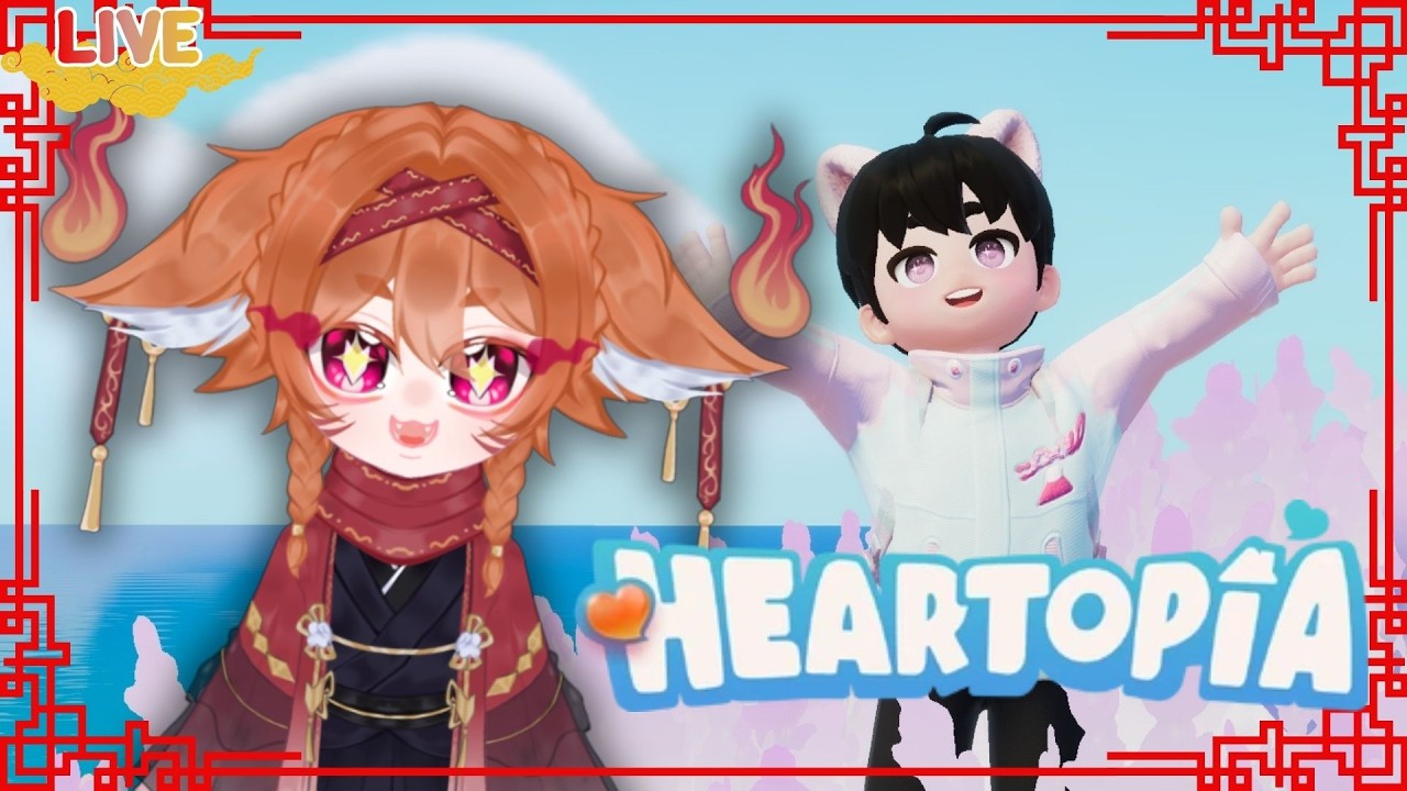 [🔴Heartopia] รถโพนี่มันสวยจังเลยนะ ~ 〒▽〒 #heartopia #live #vtuber
