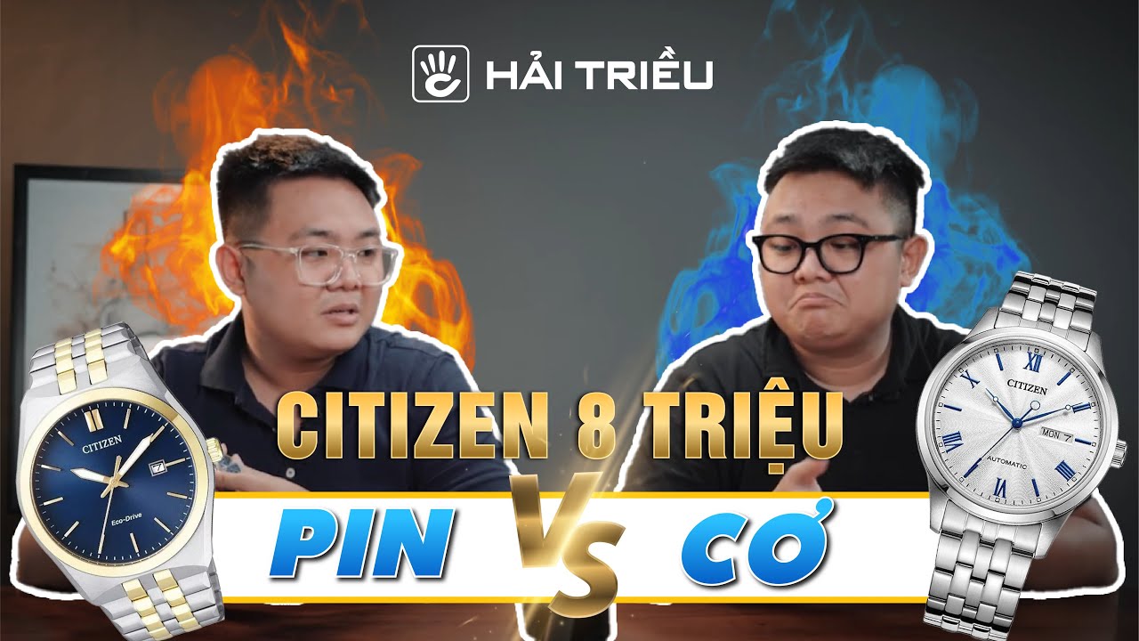 N&ecirc;n chọn Đồng Hồ Cơ tự động hay đồng hồ Pin ? | Đồng hồ Automatic vs Đồng hồ Quartz Citizen