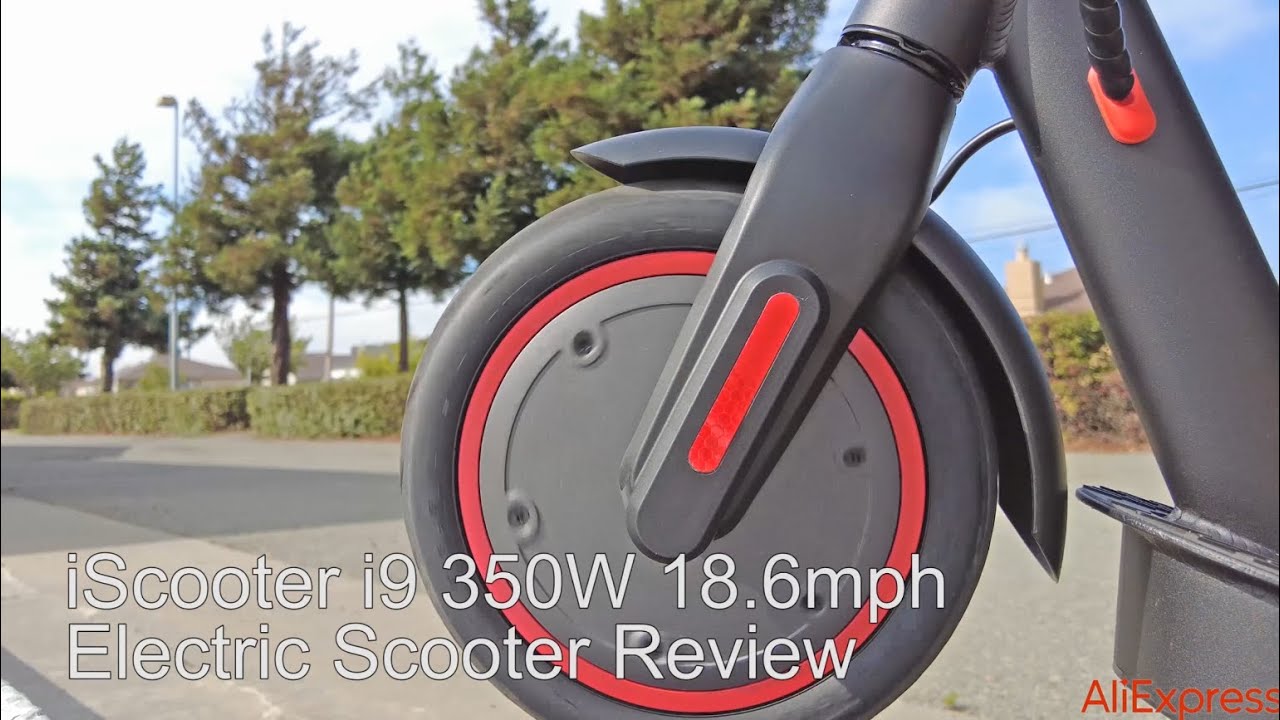$239 iScooter i9 350W 18.6mph Electric Scooter - Unboxing, Assembly, Test Ride, and Review