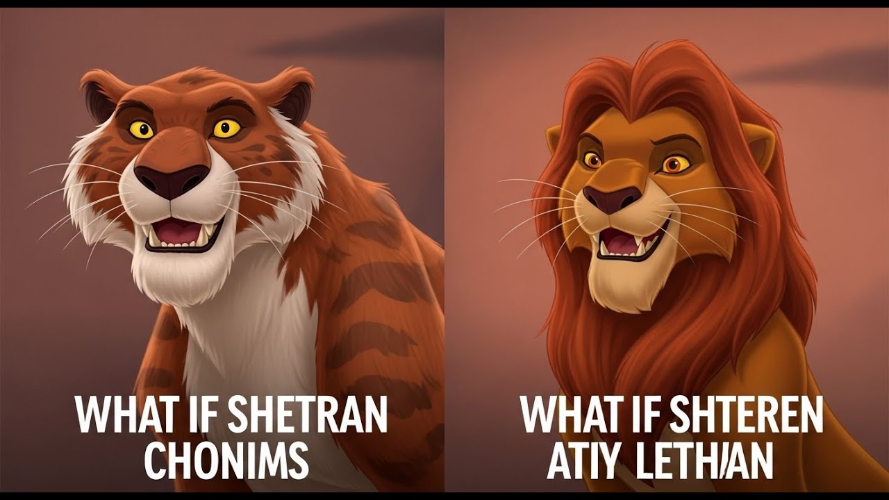 What If Shere Khan Entered The Lion King? 🐅🦁 | Epic AI Movie Edit + Emotional Lion King Song