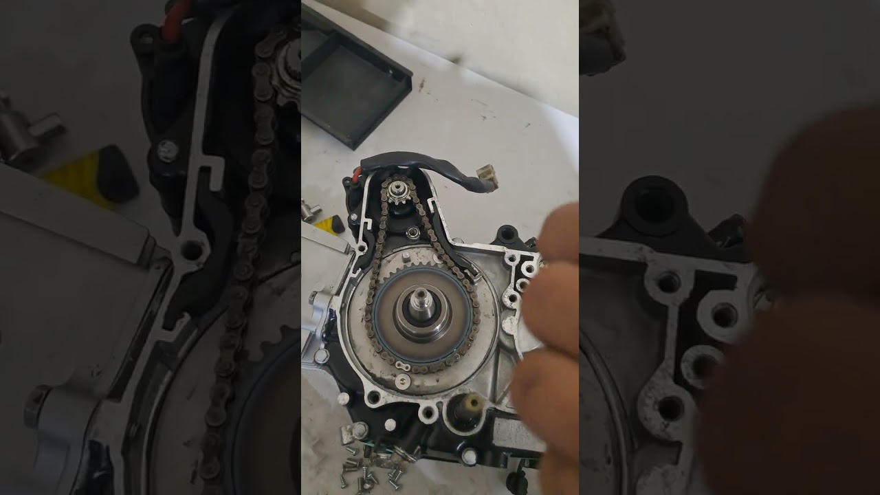 Montagem Motor Shineray Jet parte 12