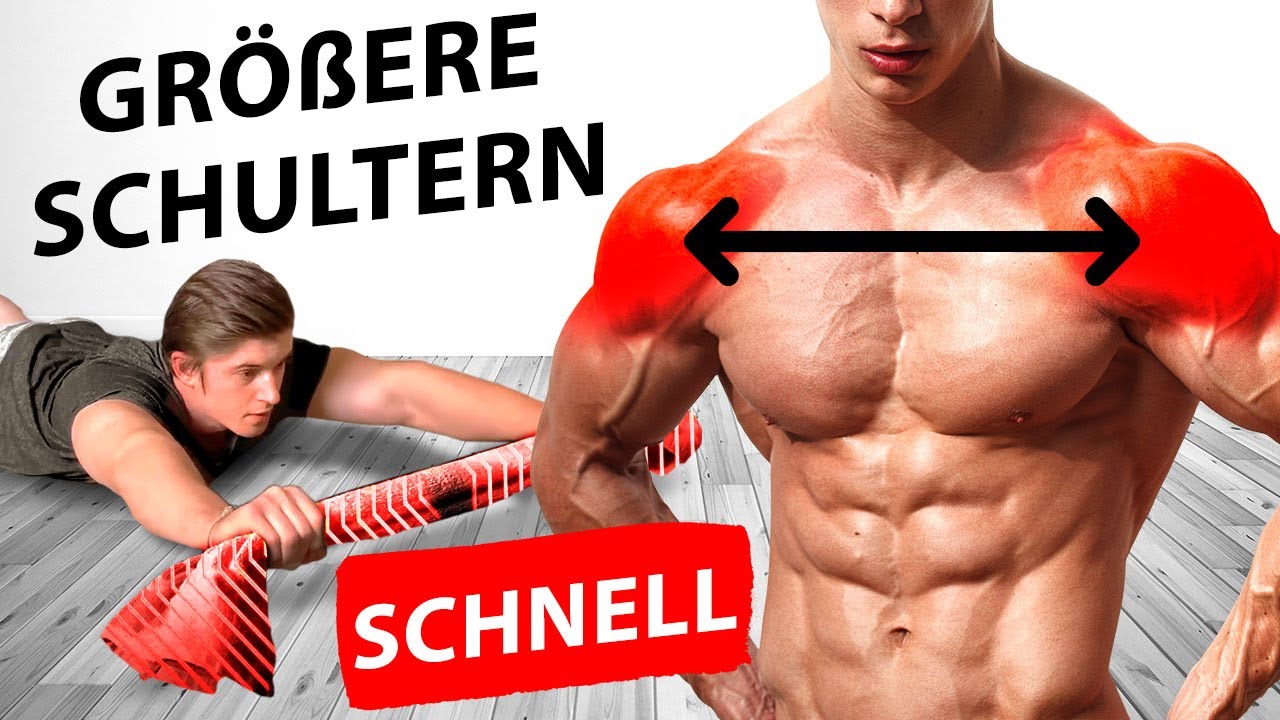 Runde Schultern und ein breites Kreuz in nur 10 Minuten // Anfängertauglich