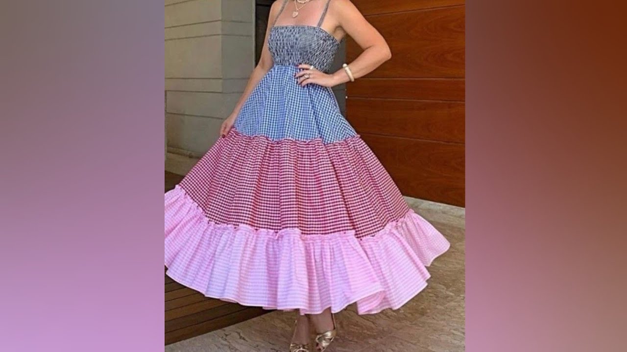 COMO HACER UN VESTIDO BASE CASUAL DE 3 CAPAS
