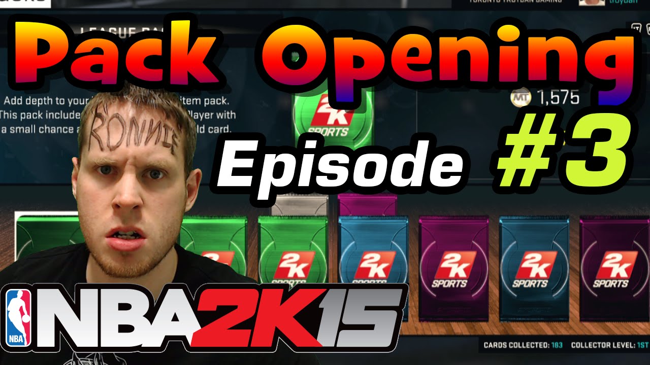 Открытие наборов NBA 2K15 Episode #3 — Onyx Packs