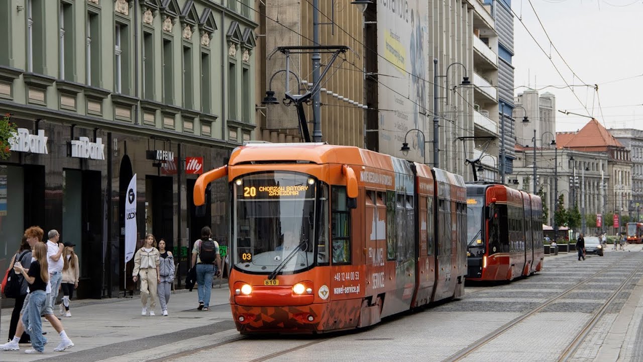 Alstom 116Nd #810 - Tramwaje Śląskie (Przejazd, T20)