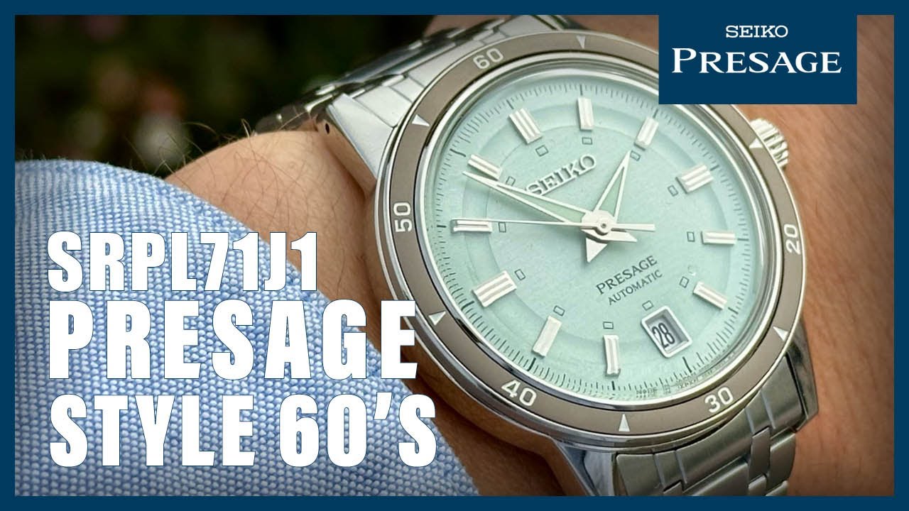 Unboxing The New Seiko Presage Style 60s SRPL71J1