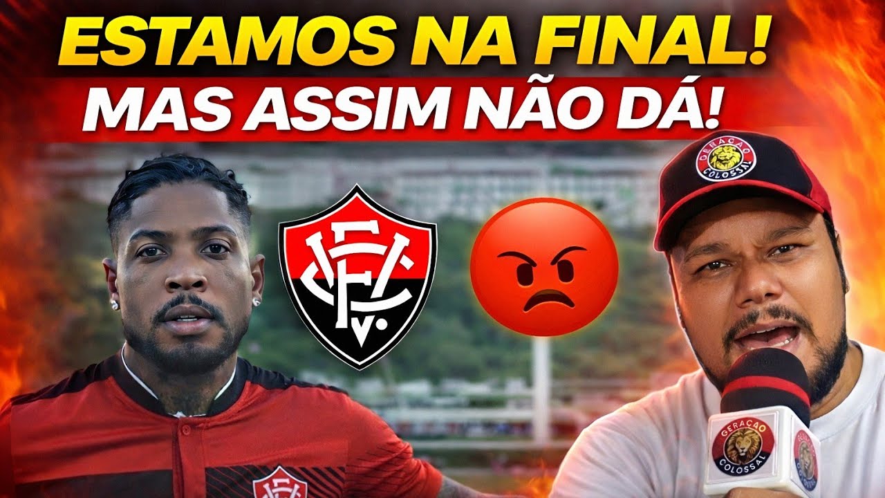🚨 QUE JOGO FOI ESSE, VITÓRIA?! 😤🔴⚫