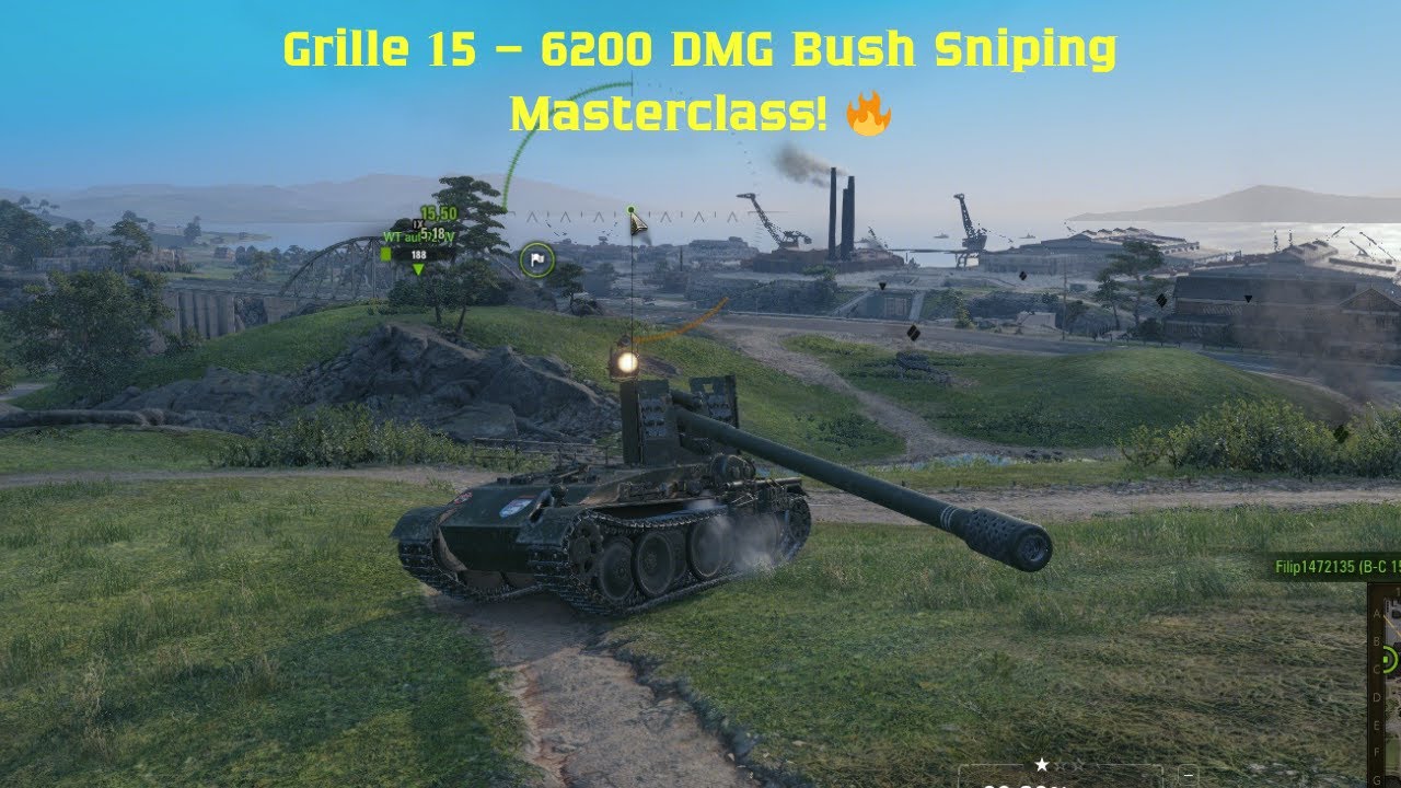 Grille 15 &ndash; Bush Sniping Masterclass! 🔥 | World of Tanks
