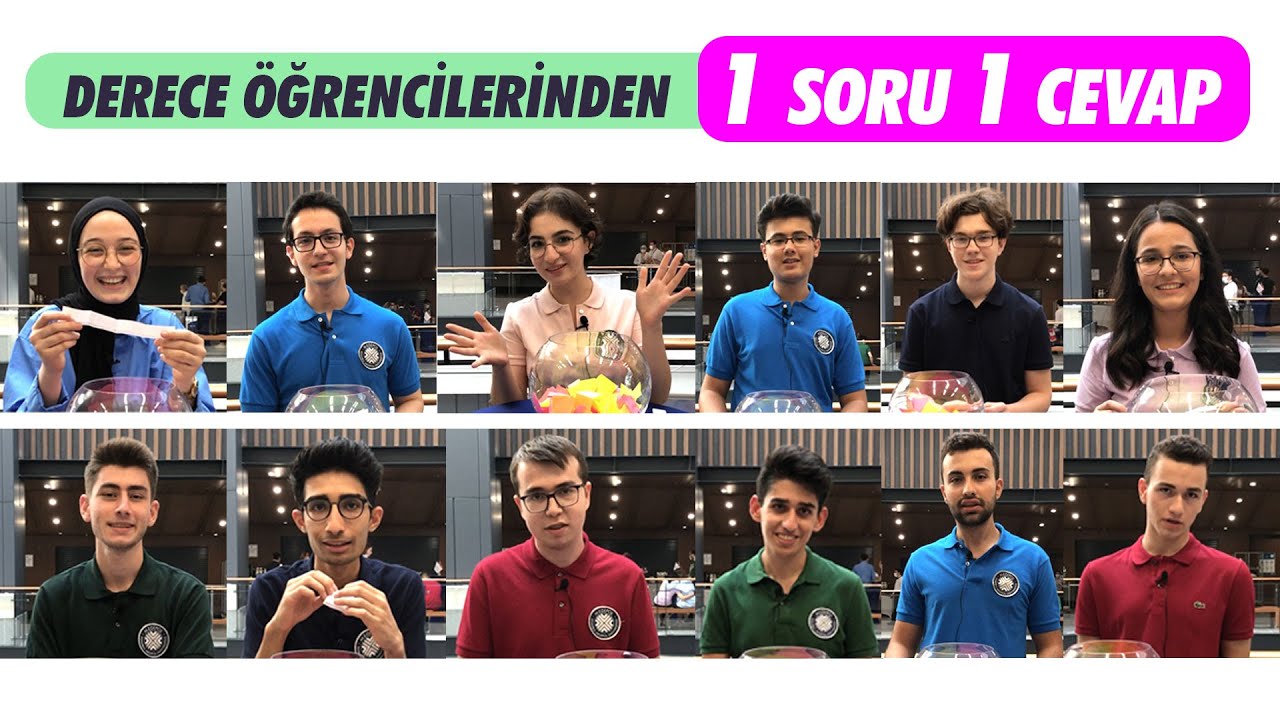 2021 YKS DERECE ÖĞRENCİLERİ SİZDEN GELEN SORULARI CEVAPLIYOR | 12 YKS ŞAMPİYONU TEK VİDEODA !