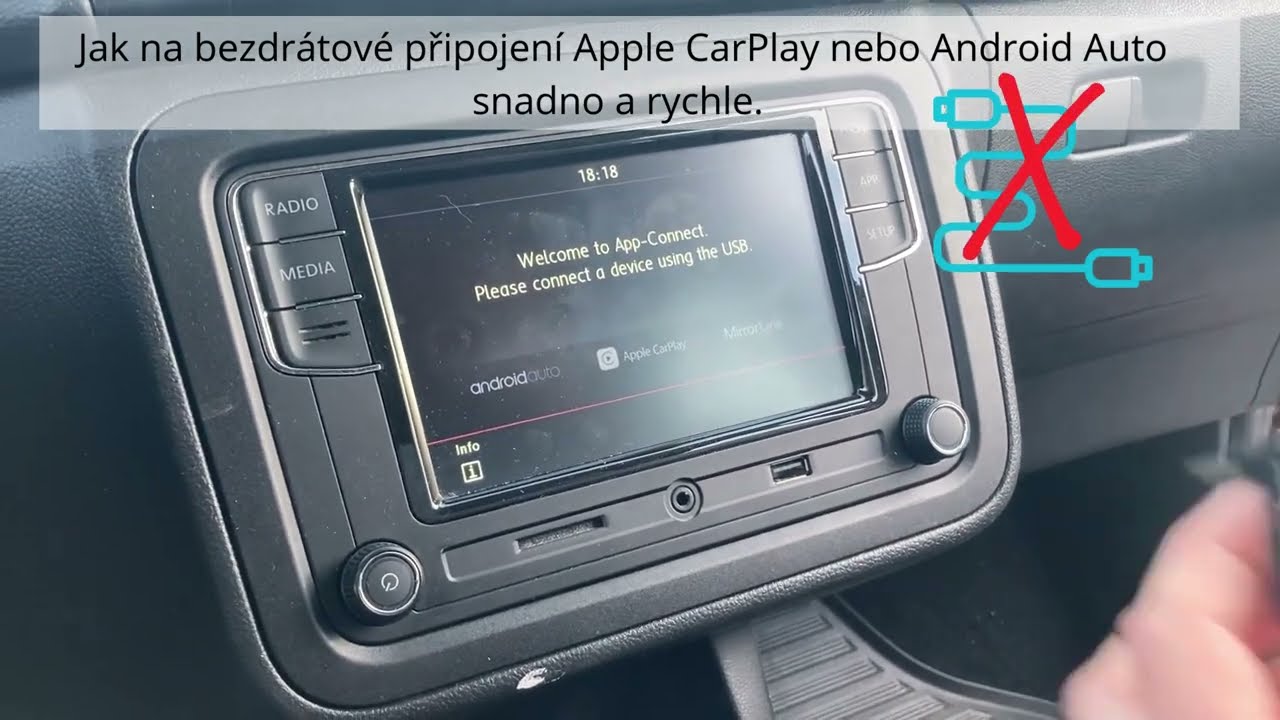 Jak na bezdrátový Apple CarPlay a Android Auto