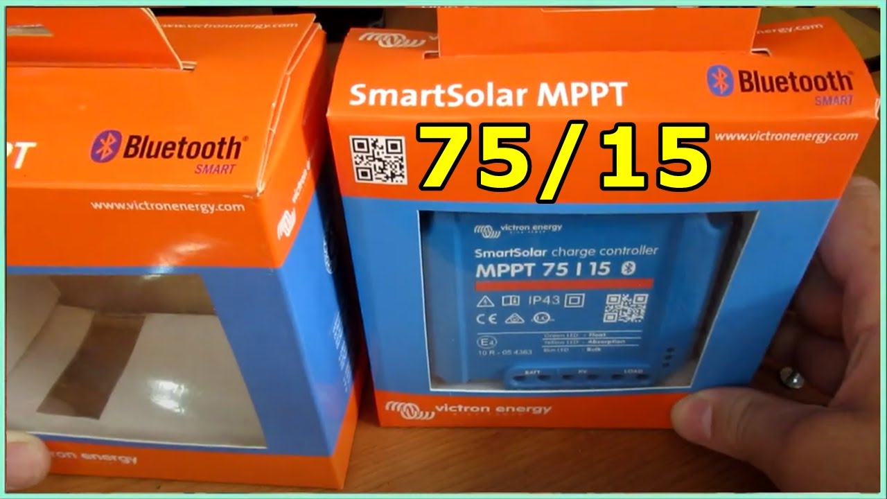 50# MPPT Victron 75/15 instalacion,  actualizacion,  Red VE.Smart MPPT paralelo, cambio nombre