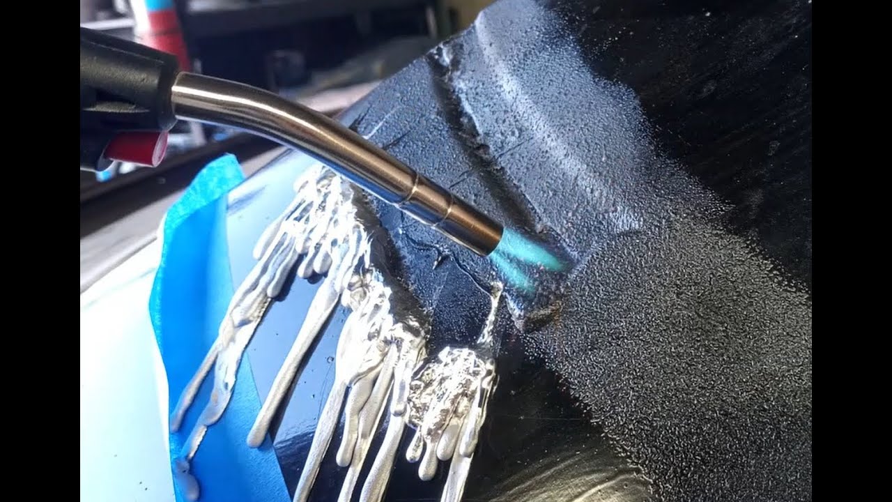 how to automotive lead work part 1 -  how I make my lead sticks  -  DIY Auto Restoration
