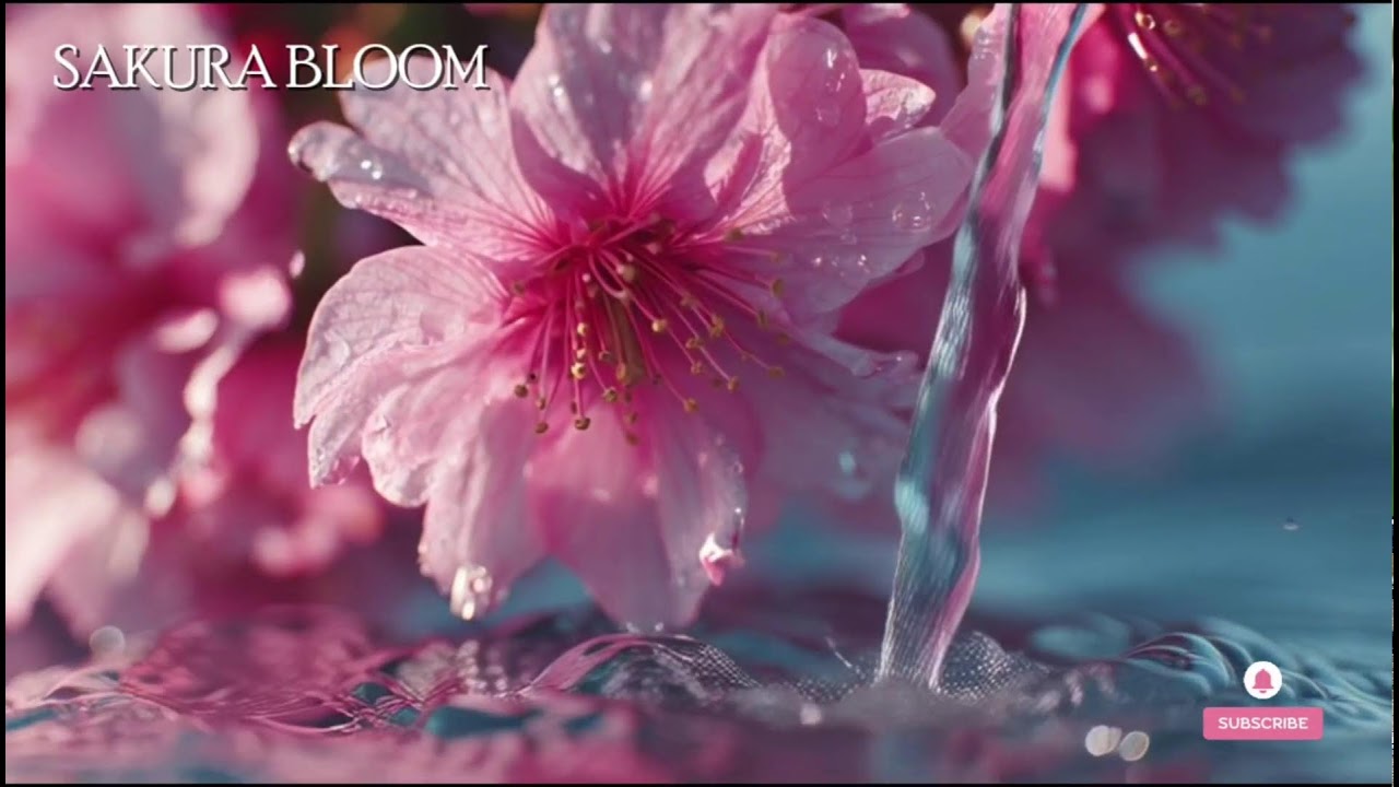 🔴 桜の調べ – 日本庭園の水音と風鈴の癒し | 心を落ち着ける音楽👉 Zen garden + wind chimes vibes.