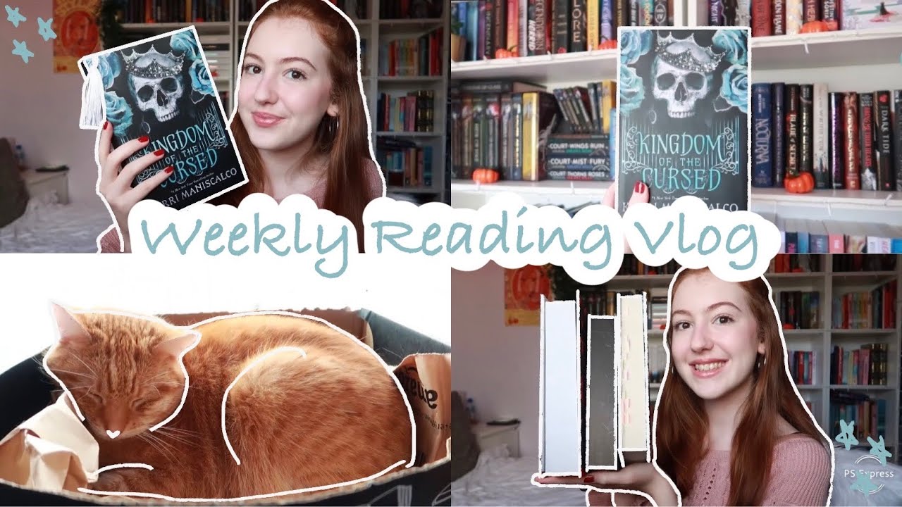 Weekly Reading Vlog 🍁  Kingdom of The Cursed and Movie Nights