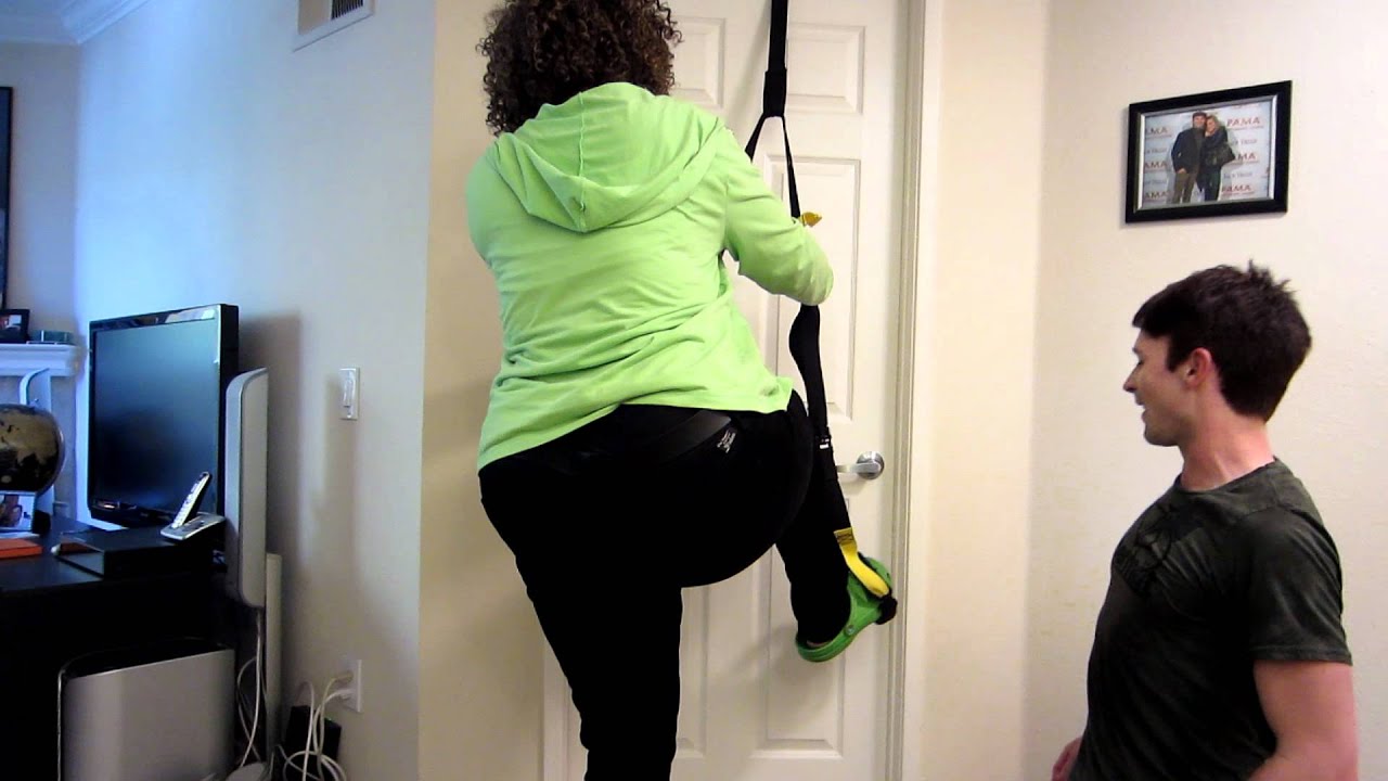 GloZell With Josh Skinner and the TRX