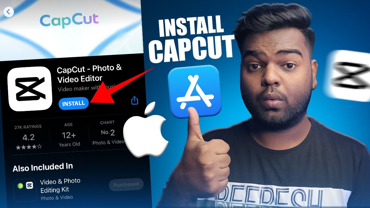 How to Download & Install Capcut in iPhone | Capcut Not Showing in Appstore | Download Kaise Kare
