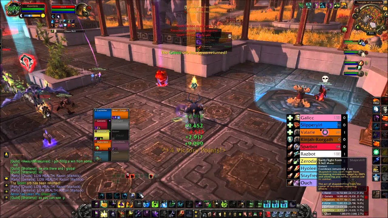 RBGs with Sacredheals