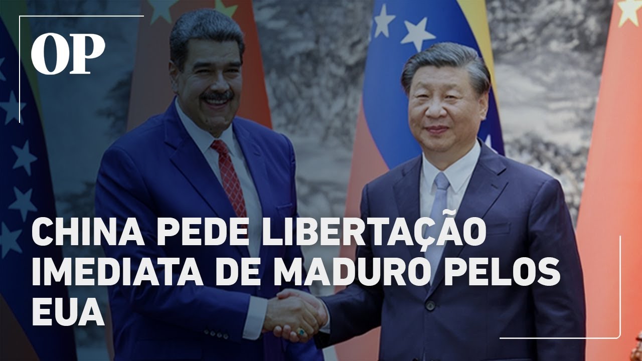 China pressiona EUA e exige “libertação imediata” de Maduro; confira reação 