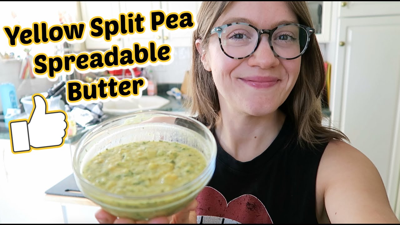 Yellow Split Pea Spreadable Butter