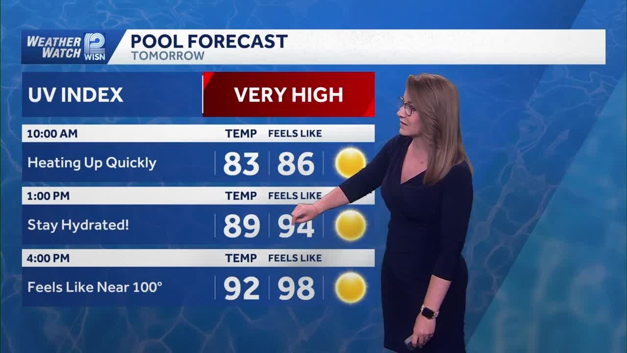 SE Wisconsin Weather: 80s Today, 90s Tomorrow
