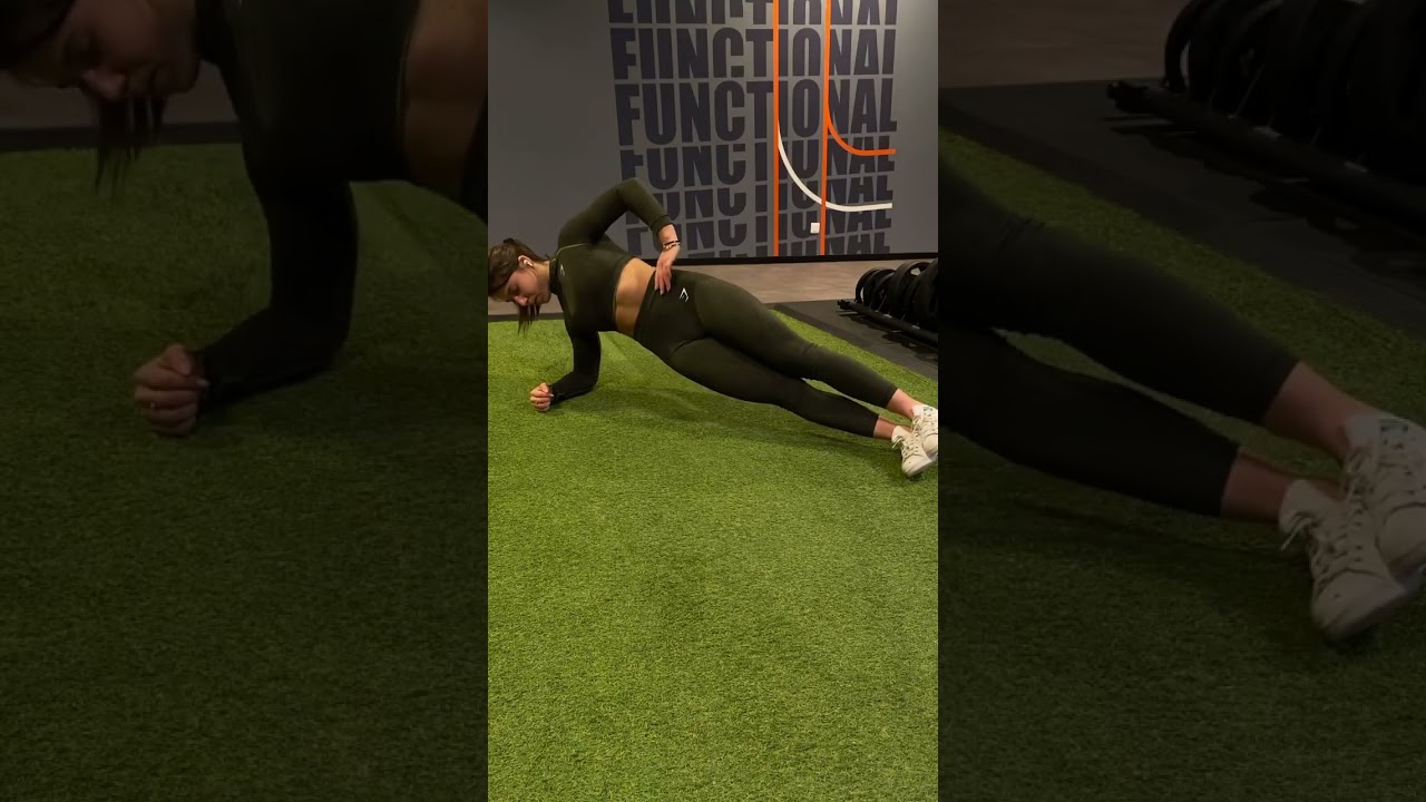 Gainage dynamique planche lat&eacute;rale - Dynamic side plank