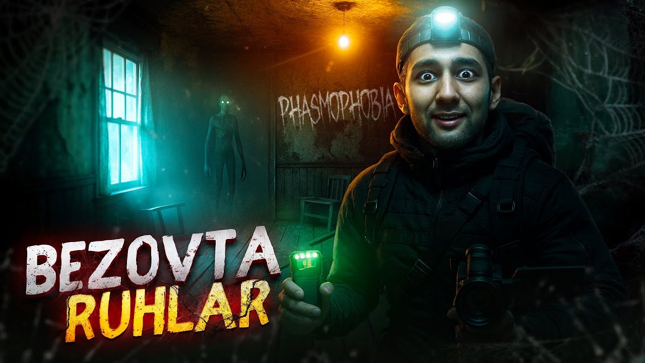 PHASMOPHOBIA | BEZOVTA RUHLAR | LANATLANGAN UYLARGA KIRAMIZ