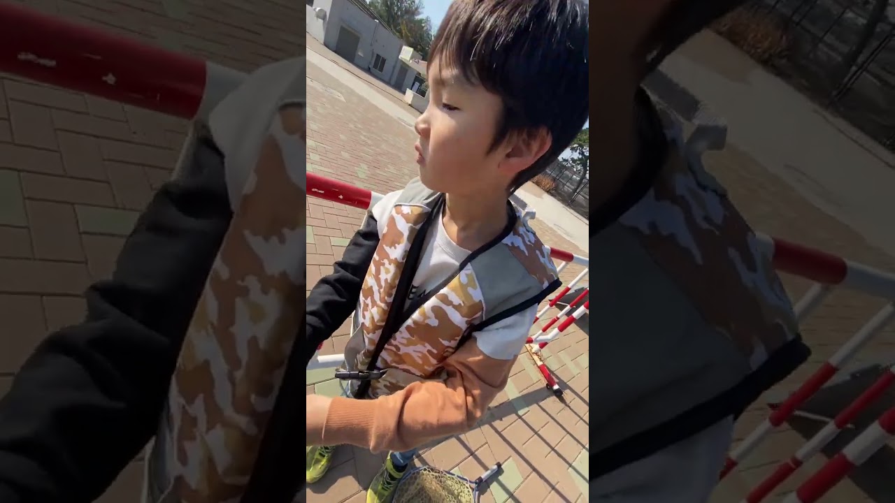 プールで釣り🎣⁉️
