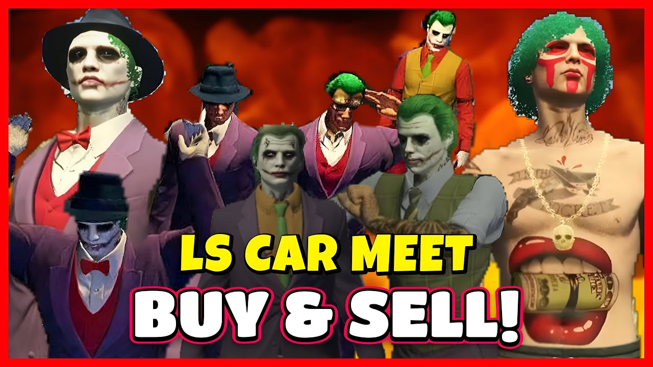 GTA V LS CAR MEET! 🚔🚘 BUY AND SELL MODDED CARS! ✅ PS4 / PS5