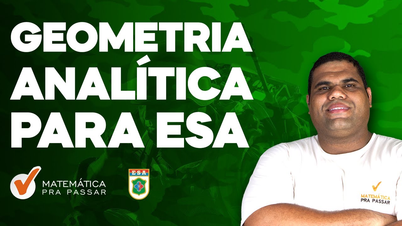 Aprenda Geometria Anal&iacute;tica em poucos passos para ESA