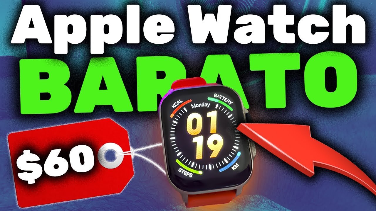 La MEJOR copia BARATA del APPLE WATCH | Udfine Gear (esta buenisimo)