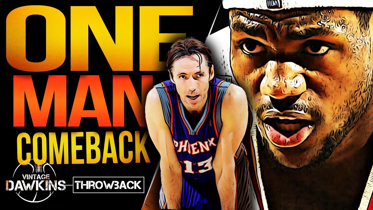 Young LeBron Executes A One-Man Comeback vs MVP Nash and The Suns! | FreeDawkins