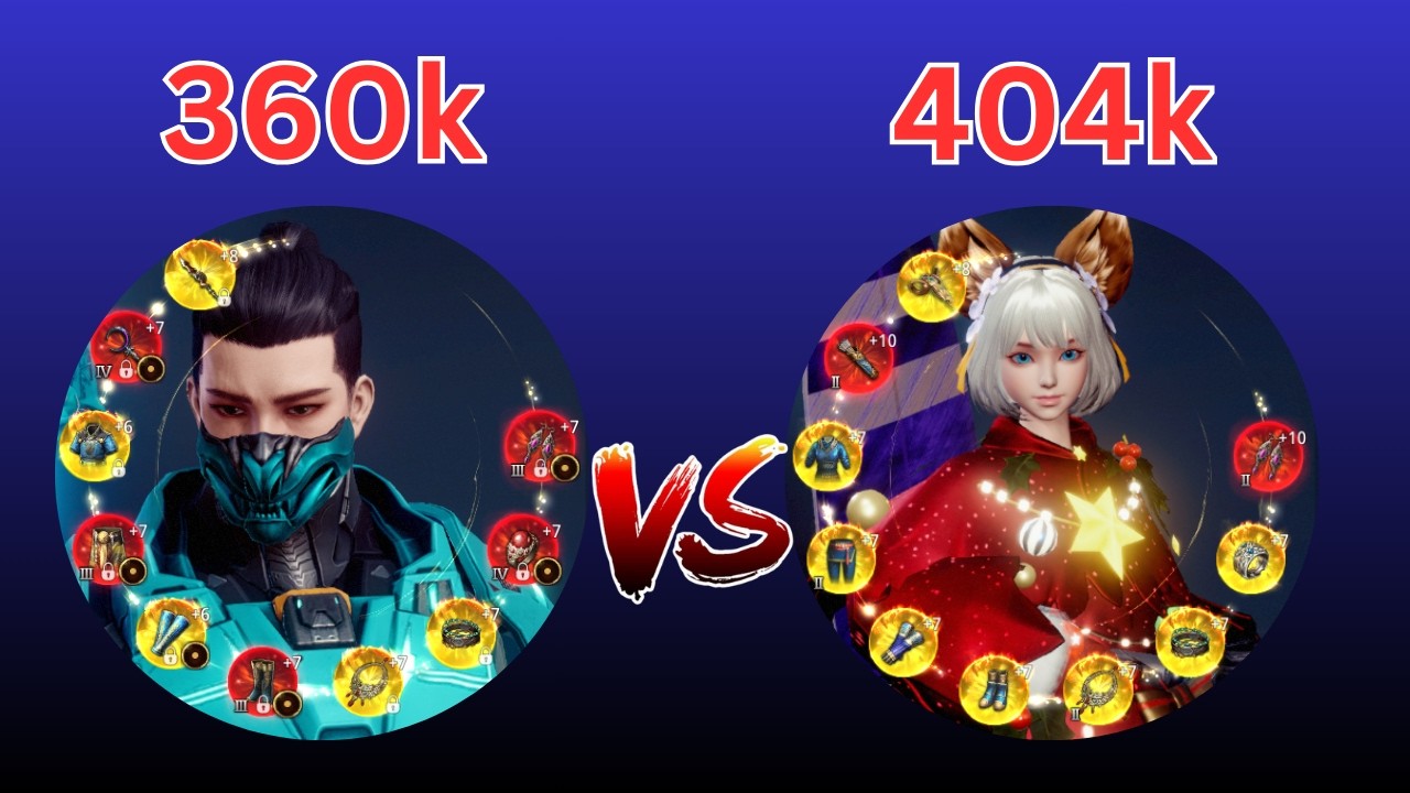 MIR4: Lancer - iBrainDamage | 360K PS vs Arbalist - CR7 | 404K PS