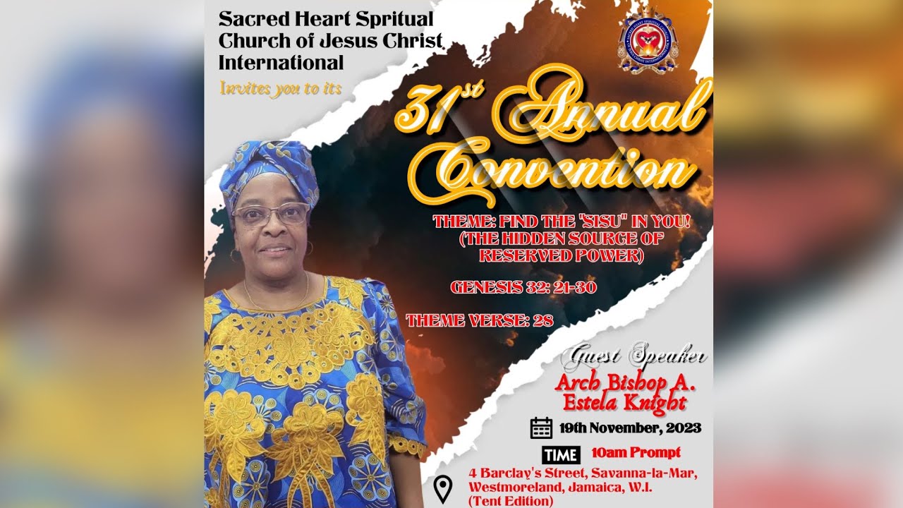 SACRED HEART GENERAL CONVENTION 2023 - FIND THE SISU IN YOU  - ARCH BISHOP ESTELA KNIGHT - PART 2