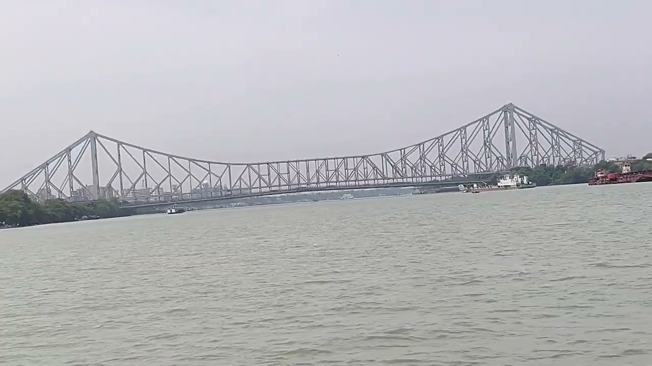 Howrah Bridge ka dusra name rabindra setu || Hoogali River In West Bengal India