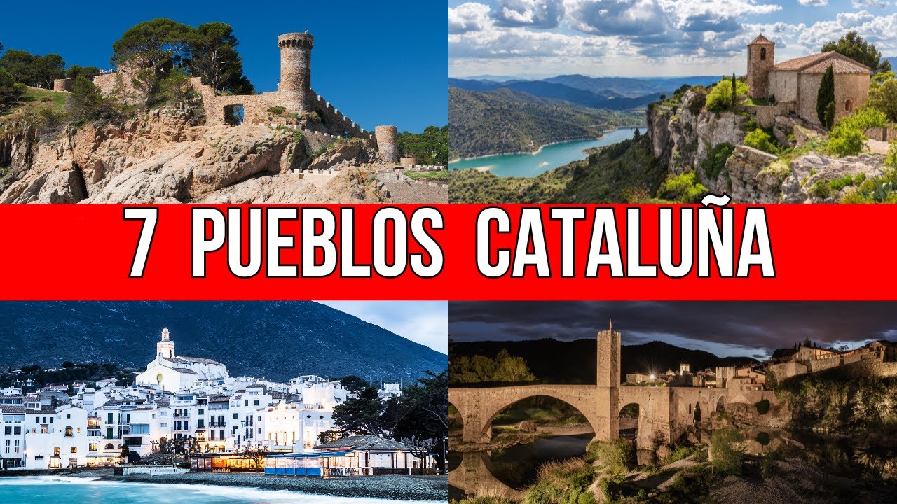 😱7 Pueblos Más Bonitos De Cataluña | INCREÍBLE DE VER🥰