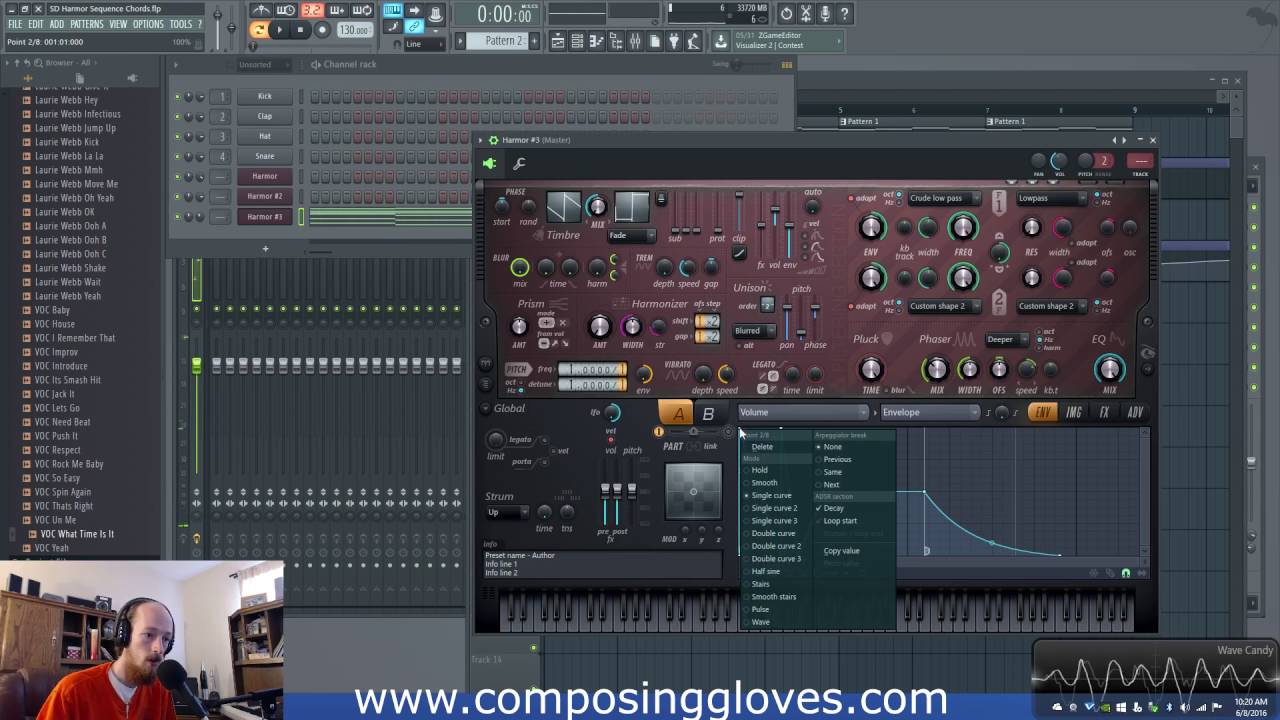Sound Design With Harmor 13 - Sequenced Chords