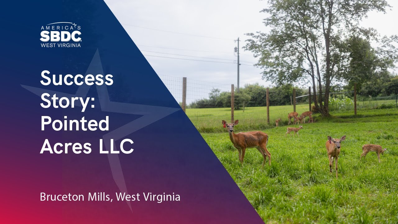 Pointed Acres: Couple launches their deer farm with help from the WV SBDC