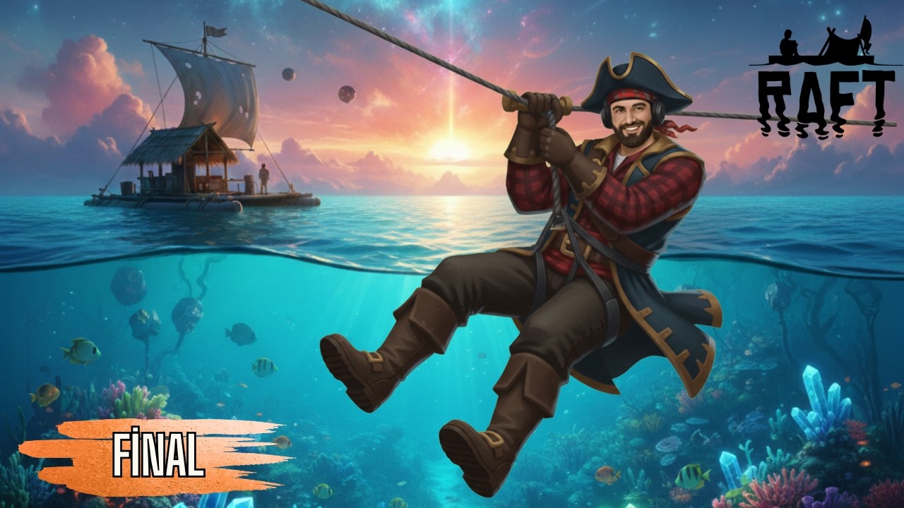 OKYANUSUN SONUNA GELDİK 🌊 | RAFT | FİNAL