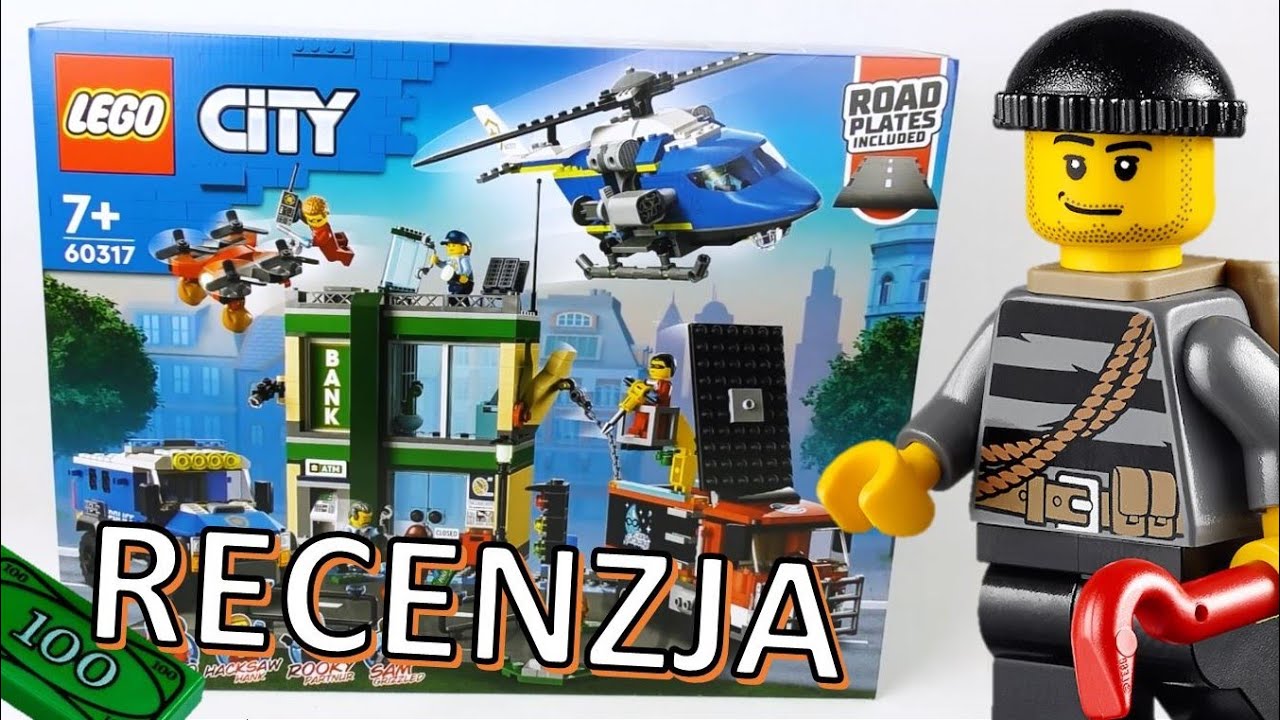 LEGO City Napad na bank 60317 💰 / RECENZJA