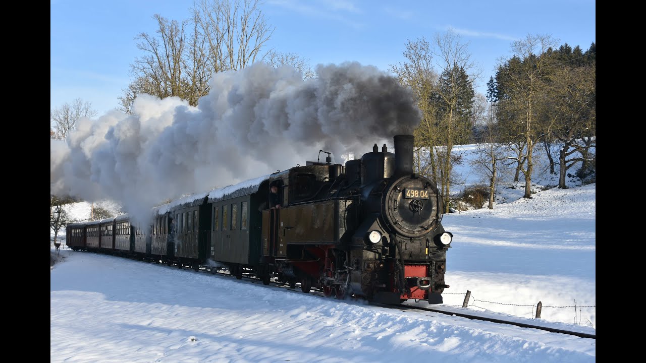 Steyrtalbahn im Advent 2023 - Lok 49804