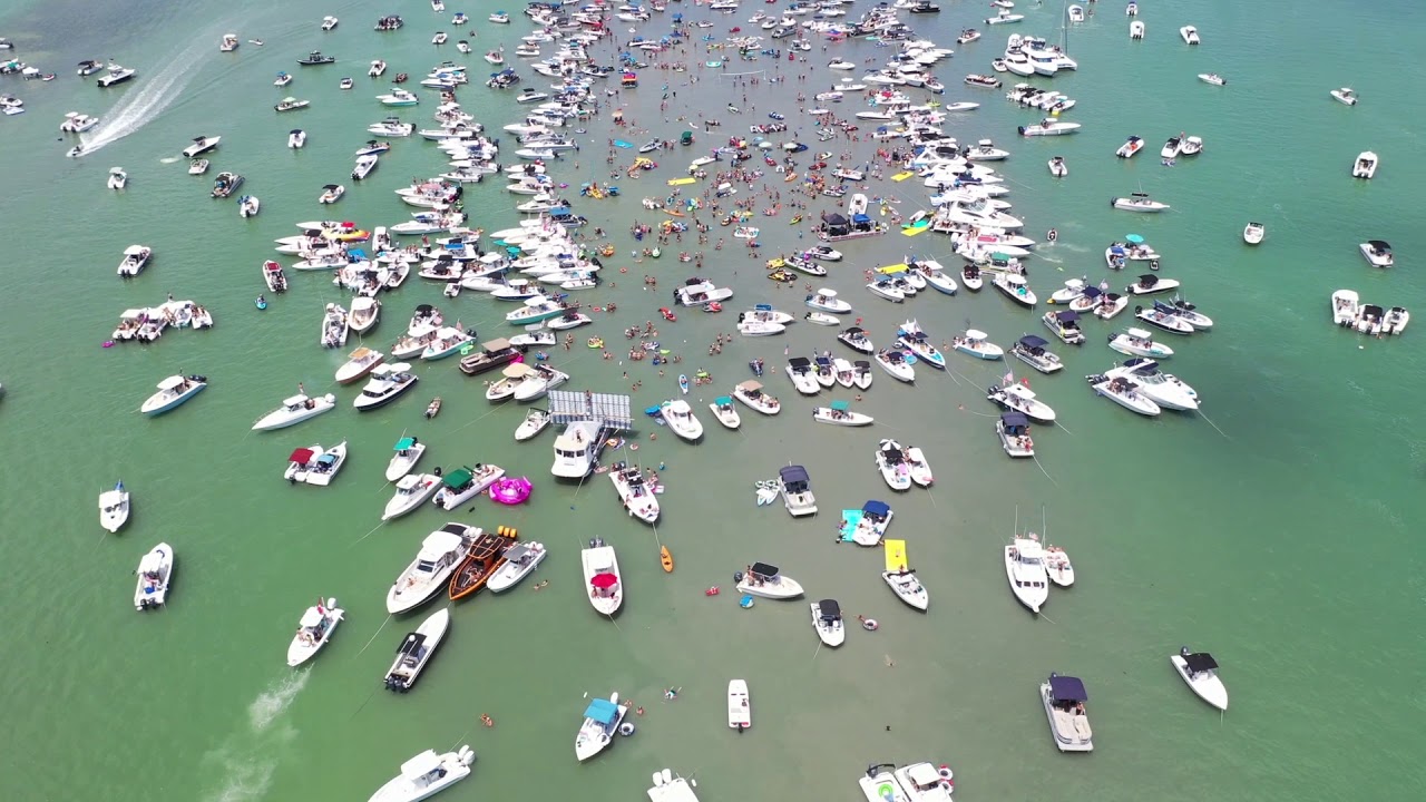 Johns Pass Sandbar Party 5 18 19