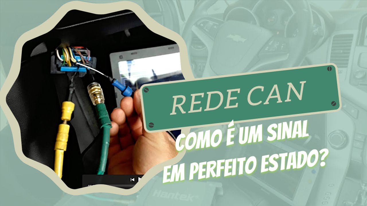 APRENDA DIAGNOSTICAR REDE CAN USANDO O OSCILOSC&Oacute;PIO