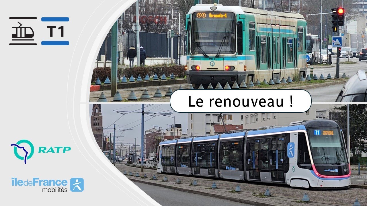 [RATP] Le renouveau du T1 !