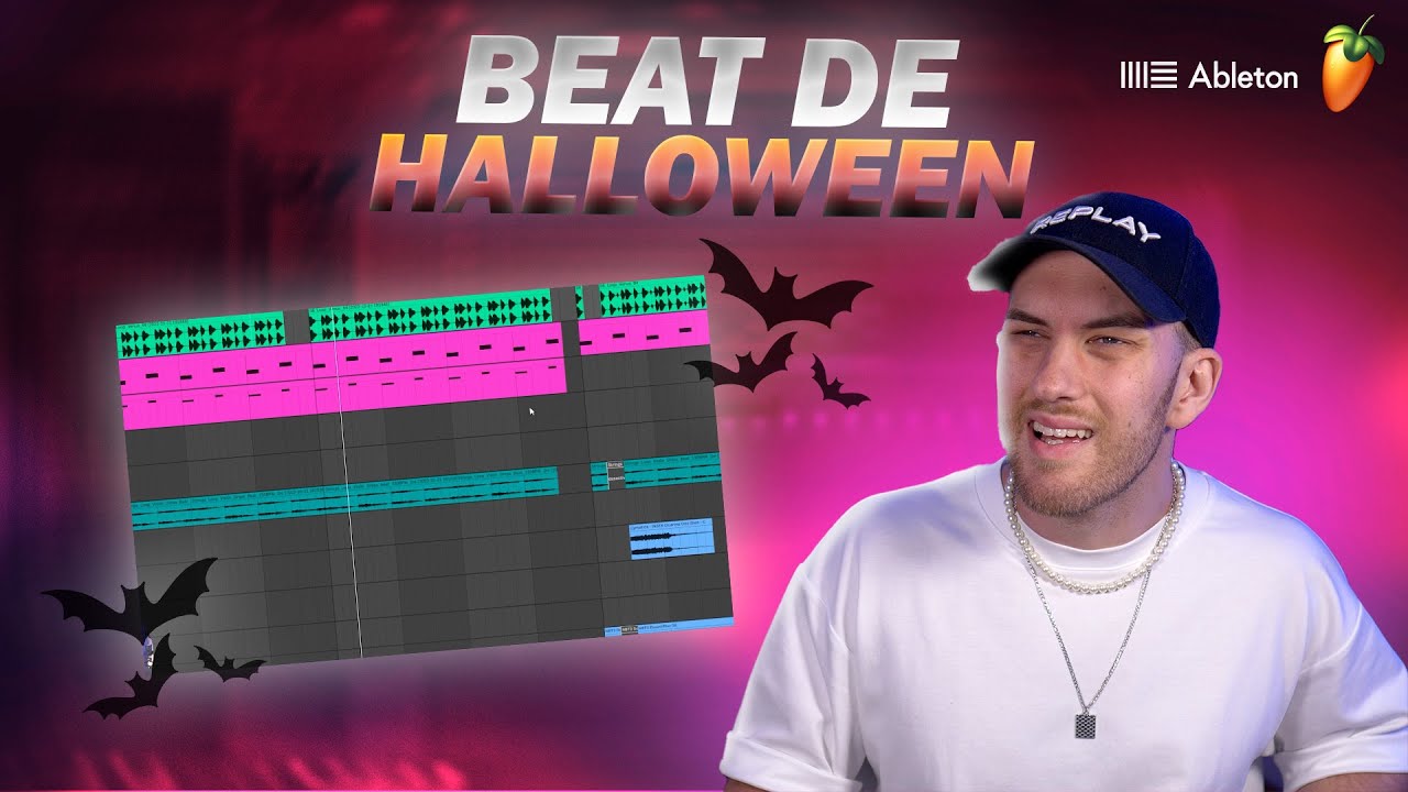 😱HICE un BEAT de REGGAETON para HALLOWEEN!!👻 (RAUW ALEJANDRO..??)