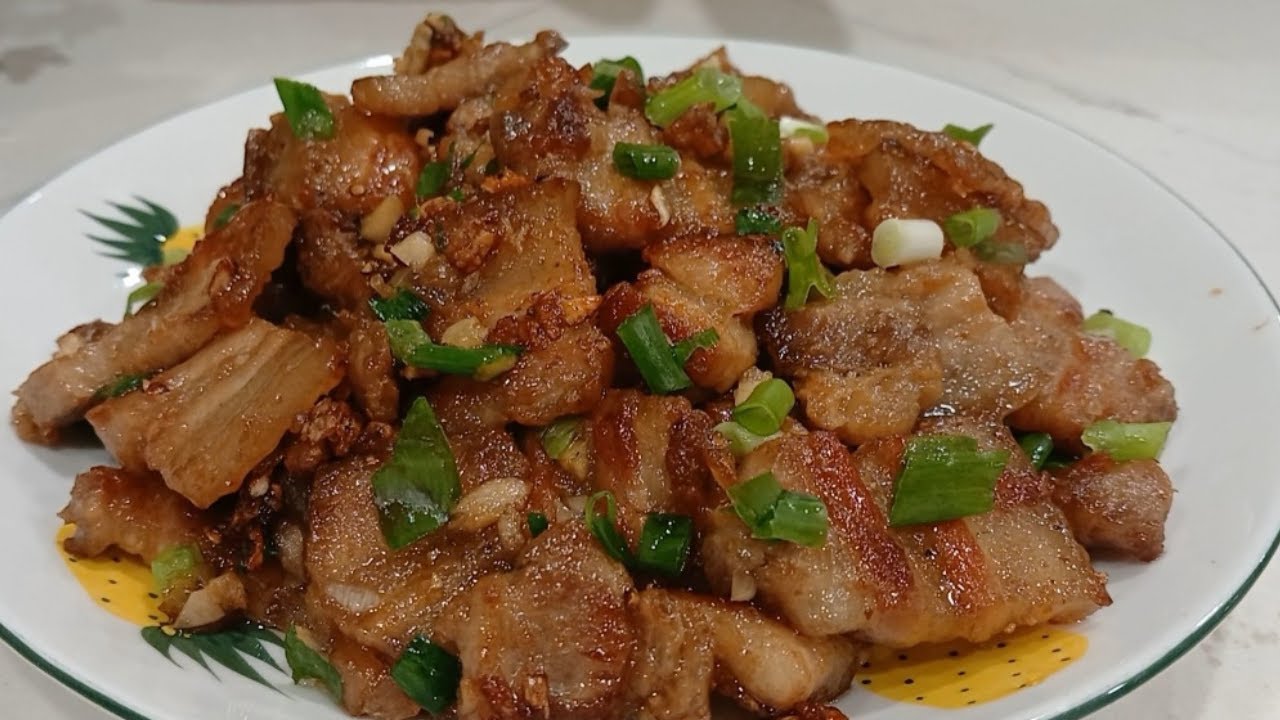 Bí Quyết Rang Thịt Ba Chỉ Cháy Cạnh Ngon Như Nhà Hàng - Nấu Ăn Cùng Chi