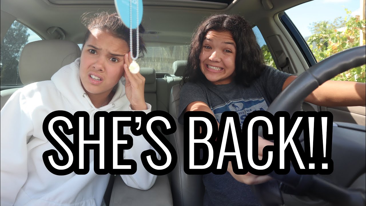 she's back!! sneaking out!! AGAIN!