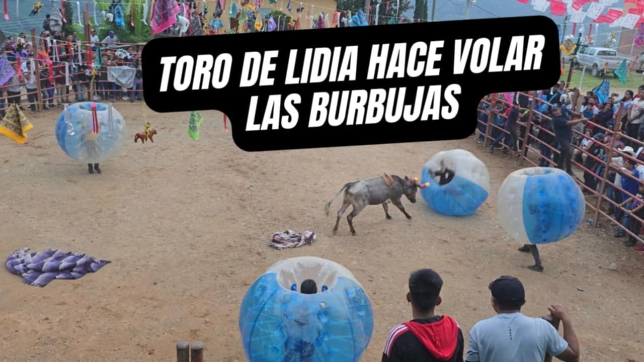 JUEGO DE BURBUJAS EN EL JARIPEO RANCHERO DE SANTIAGO LALOPA