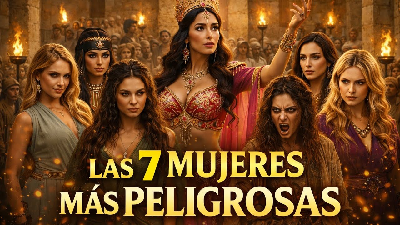 Las 7 Mujeres Más Seductoras y PELIGROSAS de la Biblia