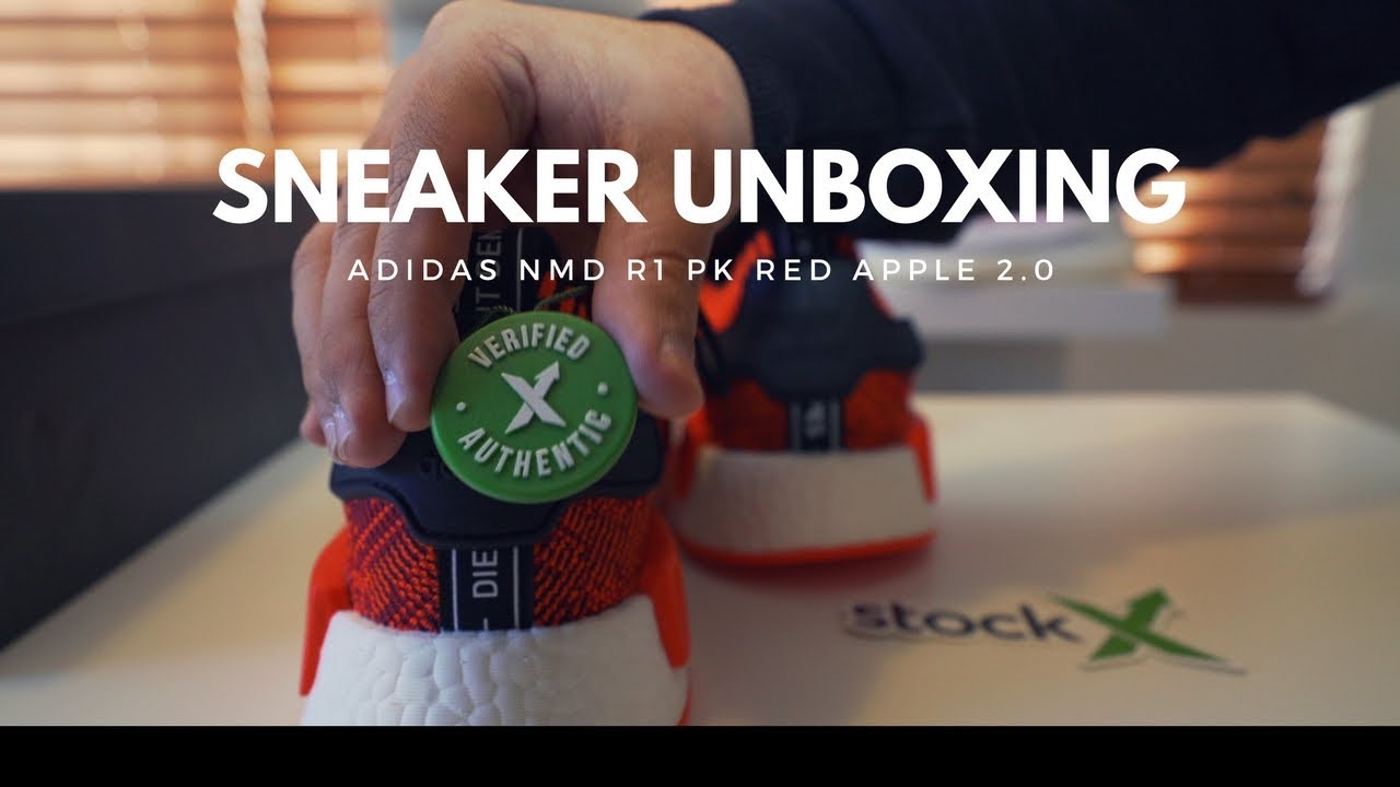 NMD RED APPLES 2.O UNBOXING (STOCK X) PICKUP